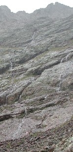 Crestone Connecting Ridge in the Rain