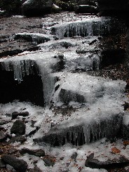 Ice on the Algonquin Trail